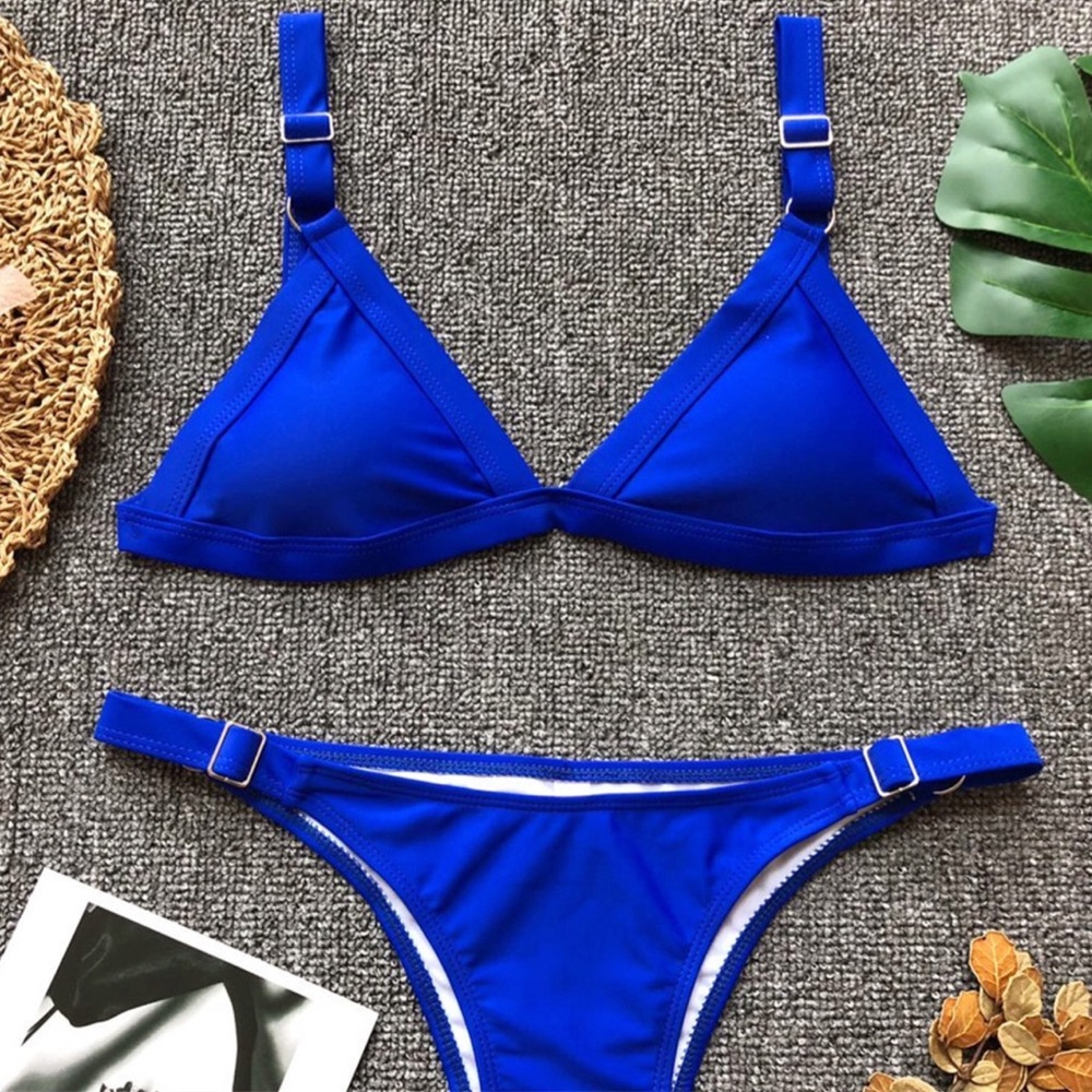 You Are My Angel Royal Blue Two Pieces Bikini - Picture 7 of 7